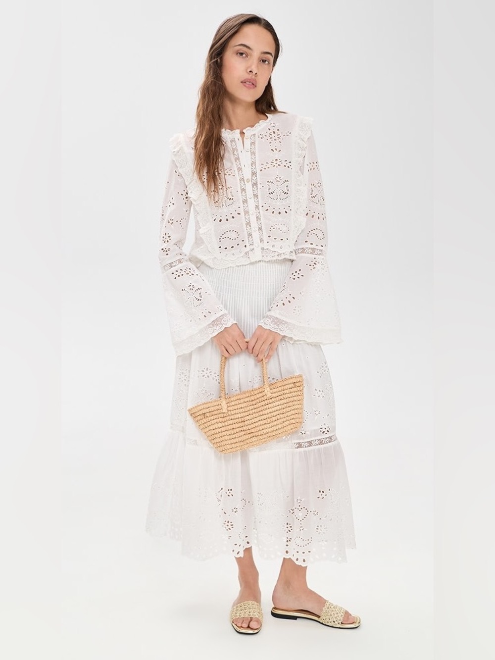 LoveShackFancy Mallow Skirt